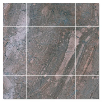 Mosaikkflis <strong>Titan</strong>  Grå Matt 30x30 (7x7) cm